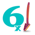 in.shave Rasierer 6er-Pack